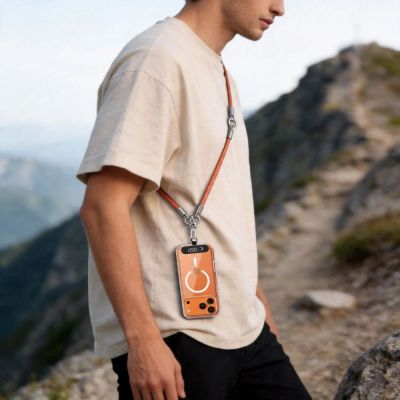 7. Tech-Protect C10S Seil-Handy-Lanyard – Orange