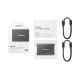 12. Externe SSD-Festplatte Samsung T7 (1 TB; USB 3.2; Grau; MU-PC1T0T/WW)