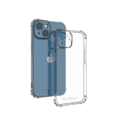 9. Wozinsky Anti Shock Hülle für iPhone 14 Plus transparent transparente Hülle