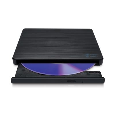3. Hitachi-LG Slim Tragbarer DVD-Brenner (DVD±RW, Schwarz)