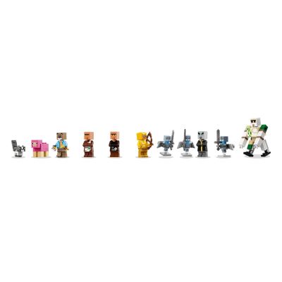 4. LEGO Minecraft 21596 – Beschwörerangriff auf das Dorf