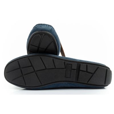 9. Wrangler Herrenschuhe Maifield Wildledermokassins, marineblau