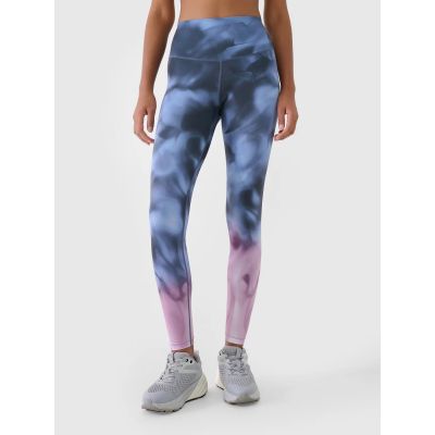 4F Trainingsleggings mit hoher Taille für Damen 4FRSS25TFTIF408-91A