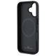 7. BMW Sign Leather Textured And Line MagSafe-Hülle für iPhone 16 – Schwarz