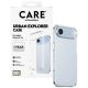 4. CARE by PanzerGlass Flagship Urban Explorer Case mit klarem Rahmen für iPhone Air – Transparent