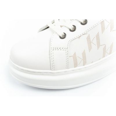 6. Karl Lagerfeld Kapri Herrenschuhe Sneakers Naturleder weiß