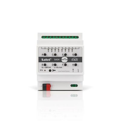SATEL KNX 8-Kanal-Schaltaktor KNX-SA24