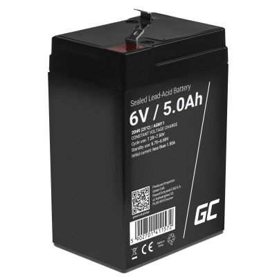 GREEN CELL GEL-BATTERIE AGM11 6V 5AH