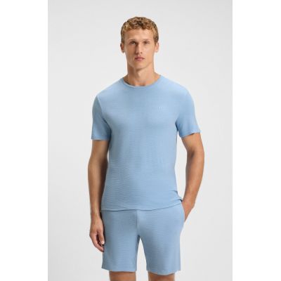 6. Boss Rib Azzurro T-shirt M 50509328-450