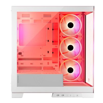 24. MODECOM VOLCNO SPACE APEX ARGB MIDI WEISSES GEHÄUSE