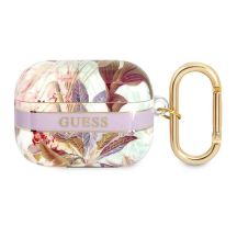 Guess, GUAPHHFLU AirPods Pro decken lila/lila Flower Strap Collection ab