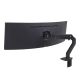 7. Ergotron HX Tischmonitorarm mit HD-Schwenkfunktion, mattschwarz