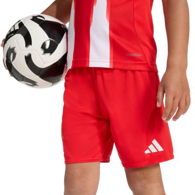 6. adidas FC Bayern 25/26 Heimtrikot rot JN8510 Kinder-Sportset