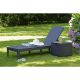 4. KETER Jaipur 235162 Gartenliege (anthrazitfarben)