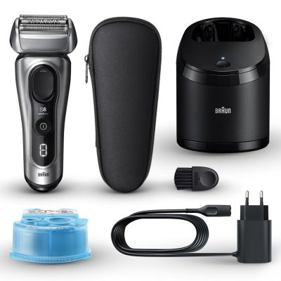 2. Braun Series 8 8567cc Folienrasierer Trimmer Schwarz, Silber
