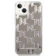 3. Karl Lagerfeld KLHCP14SLMNMS iPhone 14 6.1" Hardcase Silber / Silber Liquid Glitter Monogram