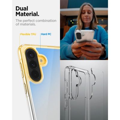 11. Spigen Ultra Hybrid Hülle für Samsung Galaxy A57 5G - Transparent