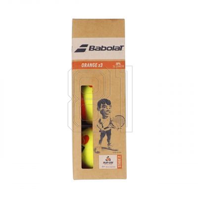 2. Babolat Stage 2 Orange Tennisbälle 3 Stk. 116070