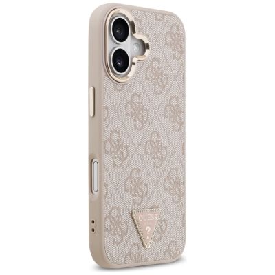 4. Guess 4G Triangle Logo MagSafe Case für iPhone 17 - Roségold