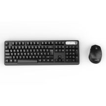 Inca IWS-549U Tastatur und Maus inklusive, kabellos (RF) + USB, Schwarz