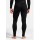 9. ODLO Herren Merino 160 BL Bottom Lange Leggings Größe M Schwarz