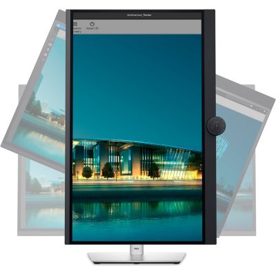 3. DELL UltraSharp U3224KBA LED-Display 80 cm (31,5") 6144 x 3456 px 6K Ultra HD LCD Schwarz, Silber
