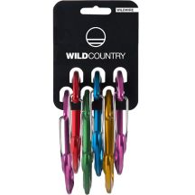 Wildwire Rack 6er-Pack WILD COUNTRY Karabiner-Set