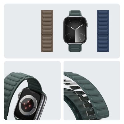 7. Magnetisches Dux Ducis Armband BL für Apple Watch 38 / 40 / 41 mm - grün