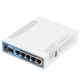 MikroTik RB962UiGS-5HacT2HnT PoE-Router hAP ac 500 Mbit/s Weiß