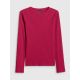 7. Damen Langarm-Strickpullover mit schmaler Rippstrickbündchen, Größe 4F 4FRAW25TLONF656-53S