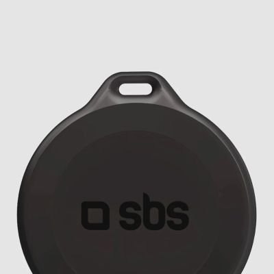 5. SBS Track My Circle, wasserdichter IP65-Ortungsgerät, kompatibel mit Apple Find My, Schwarz