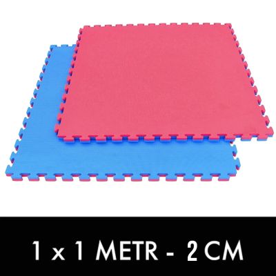 Gymnastikmatte mit Sicherheitszertifikat – Puzzle 1x1m – Tatami 2 cm