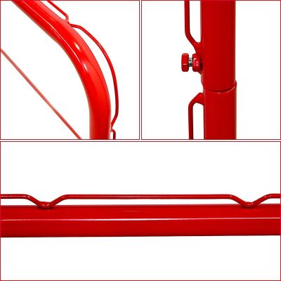 4. UNIHOC-TURNIER-BOORBALLTOR 115 x 160 cm mit Netz und Ballfänger