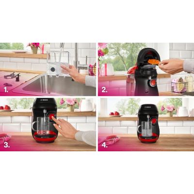 7. Bosch Tassimo Kaffeemaschine rot (TAS103E)