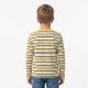 4. Wood Wood Kim Langarmshirt mit cremeweißen/gelben Streifen - 10235409-2323-Stripes