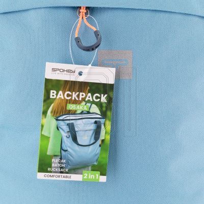 4. Spokey Osaka SPK-943496 2-in-1 City-Rucksack/Tasche