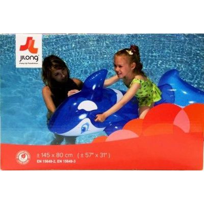 12. Aufblasbarer Wal 135 x 73 x 60 cm 37215