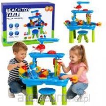 Mehrstufiger Wasserspieltisch mit Stuhlzubehör und Formen (63 cm)