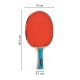 19. Meteor Zaphyr 15015 Tischtennisschläger