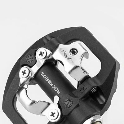 4. Rockbros M108 Nylon Half-Lock Doppelseitige Fahrradpedale - Schwarz