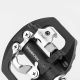 4. Rockbros M108 Nylon Half-Lock Doppelseitige Fahrradpedale - Schwarz