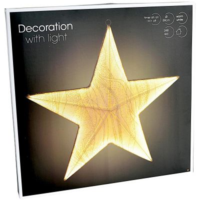 7. Sternenlichtdekoration 59x59cm 248LED