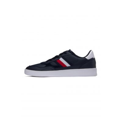 2. Tommy Hilfiger Court Cupsole Retro Lth Stripes Schuhe M FM0FM04828 DW5