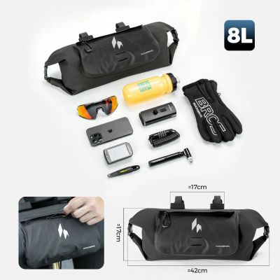 9. Rockbros AS-154 Fronttasche – Wasserdicht, Schwarz