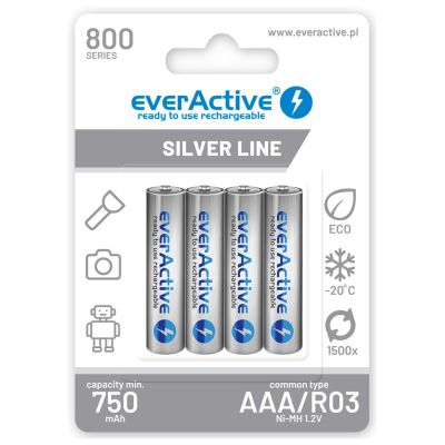 everActive EVHRL03-800 Akku (800mAh ; Ni-MH LSD)
