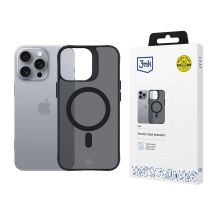 3mk Smoke MagCase Hülle mit MagSafe für iPhone 16 Pro Max – durchscheinend