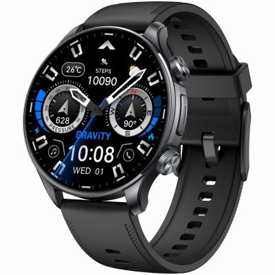 5. Smartwatch Gravity Schwarzes Armband + Armband GT35-2