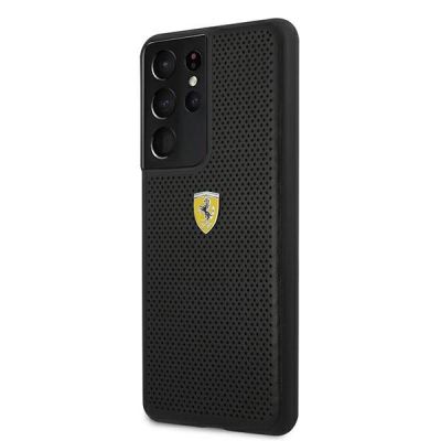 2. Ferrari FESPEHCS21LBK S21 Ultra G996 schwarz/schwarz Hardcase On Track Perforated