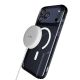 5. Puro Impact Clear D3O TPU+PC Hülle kompatibel mit MagSafe für iPhone 17 Pro - Transparent