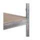 2. AW-Regal mit 6 Böden, 200 x 90 x 40 mm, Tragkraft 300 kg / 6,0 mm – Schnellmontage durch Einstecken
